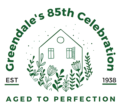greendales 85th celebration logo