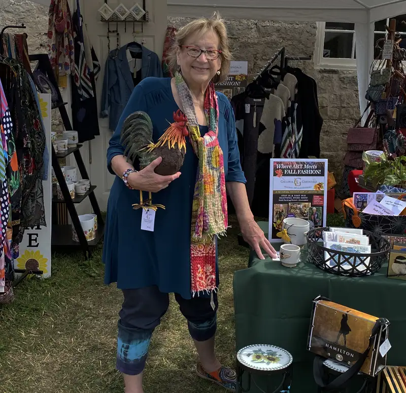 barb at trimborn art fair